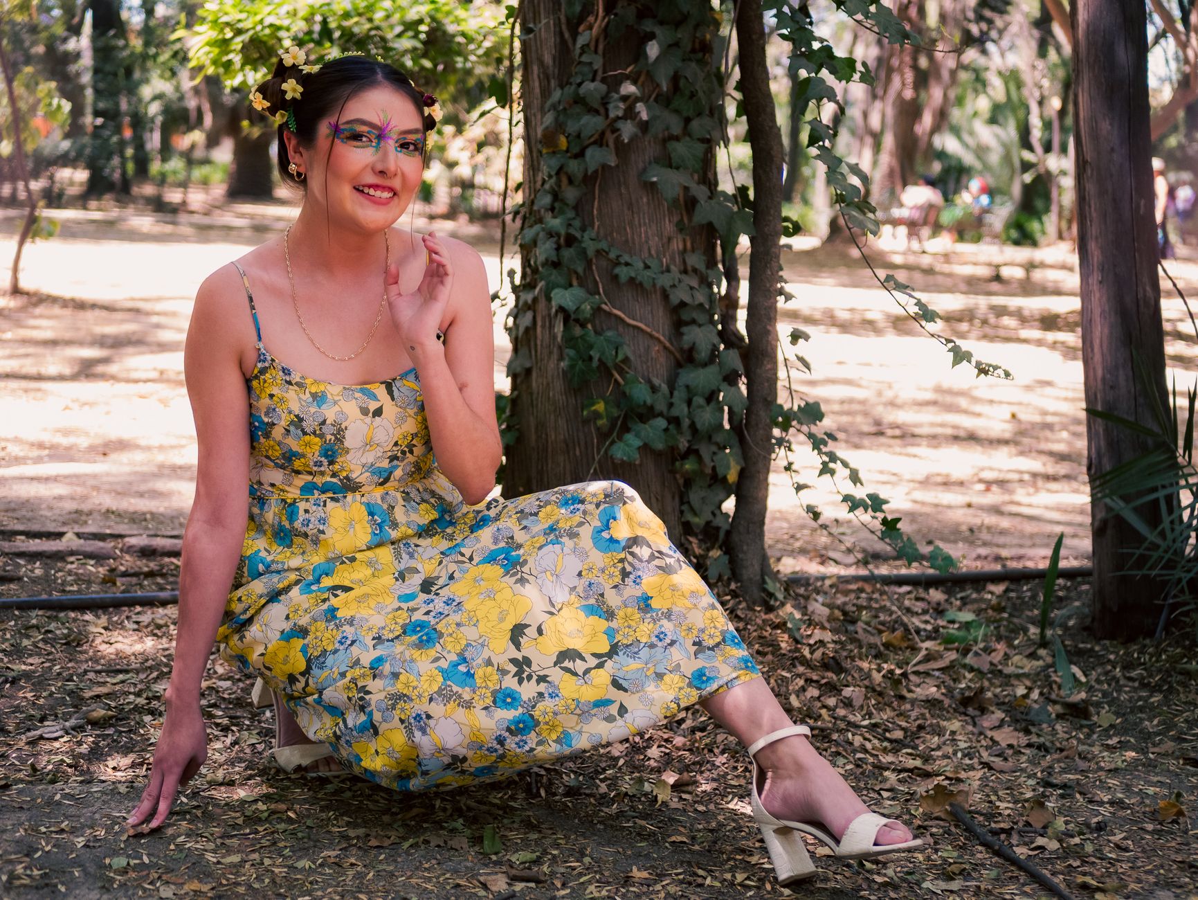 Vestidos Infantis Florais para a Primavera