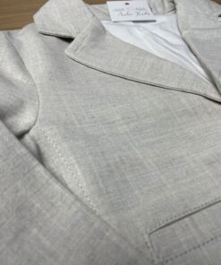 Alternative view of Blazer de Linho bege infantil menino luxo