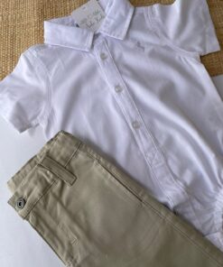 Alternative view of Conjunto Infantil Menino Body Manga Curta Calça Sarja Premium Luxo