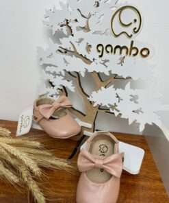 Alternative view of Sapatilha Bebê Newborn Glitter Blossom Meu Primeiro Gambo Baby em Couro Tamanhos 14 AO 16