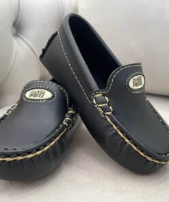 Sapato Mocassim Masculino Infantil Menino Preto