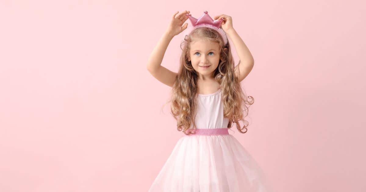 vestido infantil princesa luxo