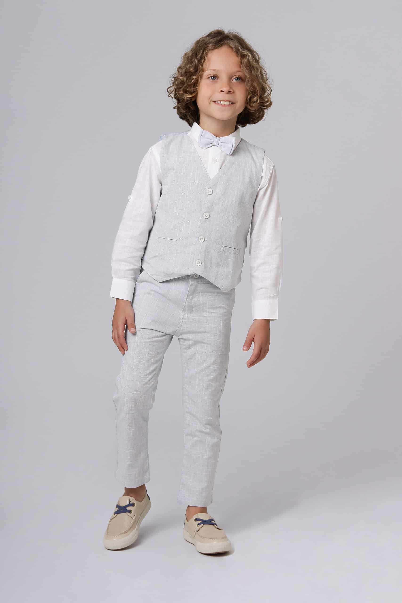 Conjunto Formatura Infantil Menino com Camisa Manga Longa Calça