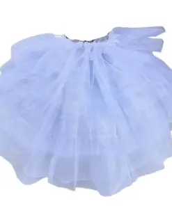 Alternative view of Saiote Anágua De Armação Infantil De Tule